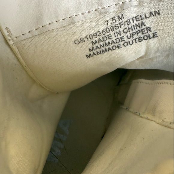 MIA Stellan Off-White Combat Boots Size 7.5 Buckle Detail - Picture 2 of 7